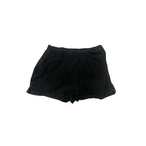 Brandy Melville Black Terry Cloth Athletic Shorts Women's Size One Size